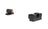 Trijicon HD XR nattsikteset med orange främre kontur och grön tritiumbelysning för Sig Sauer – bild 3