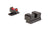 Trijicon Fiber Sights för Sig Sauer med röd fiberoptik i kornet – bild 3