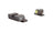 Trijicon HD SP101Y nattsikten med gul frontkontur och gröna tritiumlampor