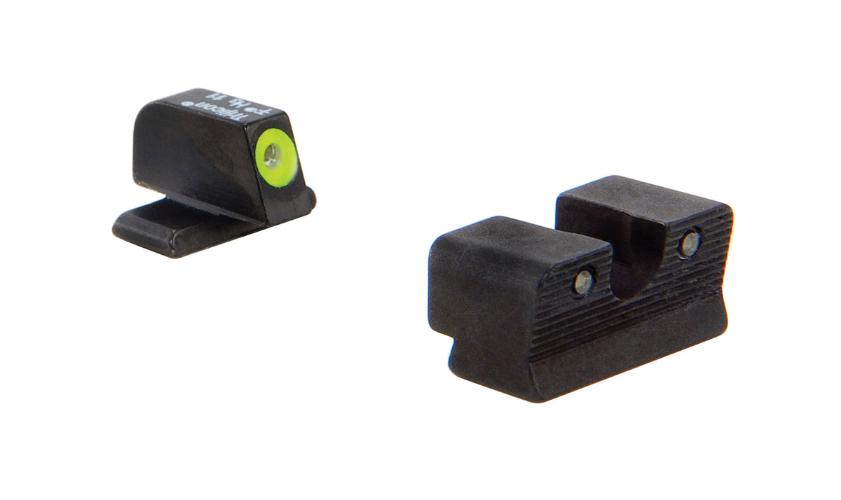 Trijicon HD SP102 nattsikteset med gul frontkontur och grönt tritium för Springfield XD-S och XD-E – bild 3