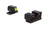 Trijicon HD SP102 nattsikteset med gul frontkontur och grönt tritium för Springfield XD-S och XD-E – bild 3