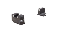 Trijicon upphöjda järnsikten med vit markering och grön tritiumbelysning för Springfield XD