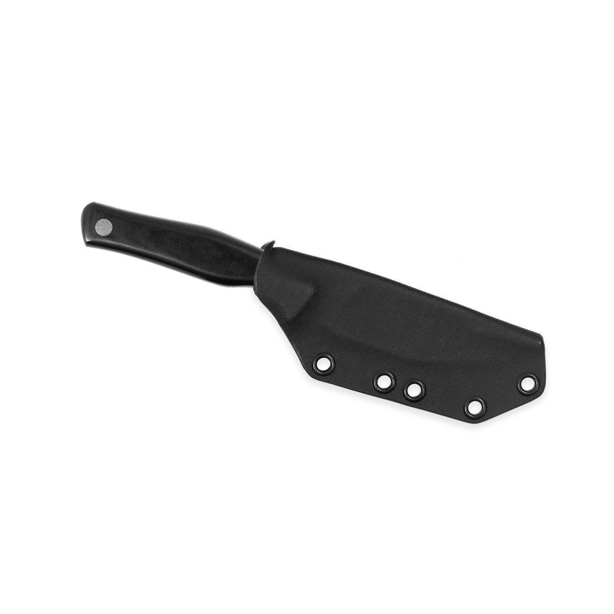 Casström Swedish Field Dresser jaktkniv/buköppnare Svart micarta, slida i Kydex – bild 3