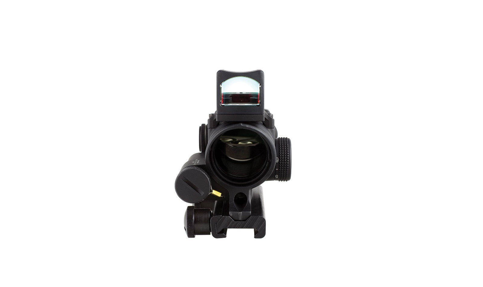 Trijicon ACOG TA02 4x32 med rött LED-kors, TA51-fäste och RMR Type 2 – bild 8