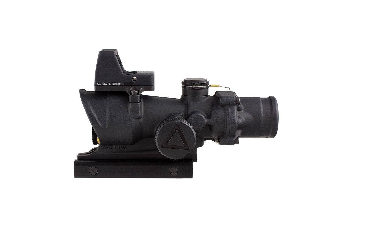 Trijicon ACOG TA02 4x32 med rött LED-kors, TA51-fäste och RMR Type 2 – bild 2