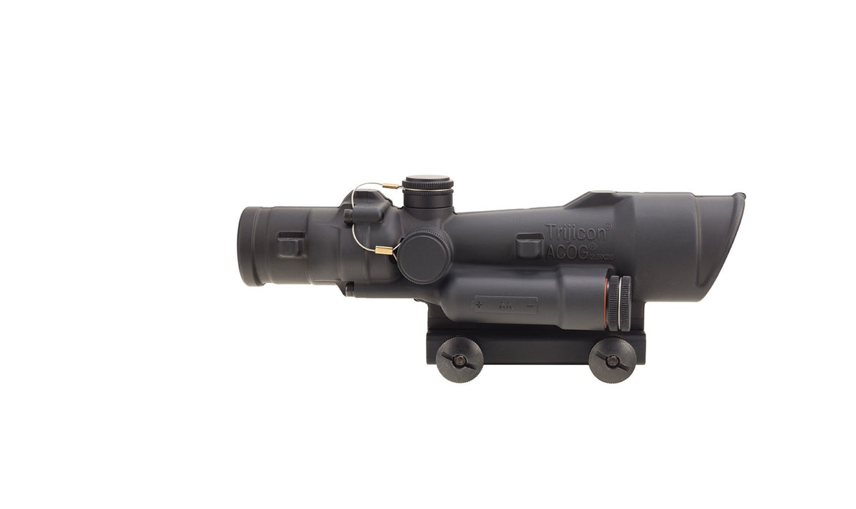 Trijicon ACOG TA110 3,5x35 med grönt LED-belyst Horseshoe Dot-riktmedel och TA51-montage – bild 6