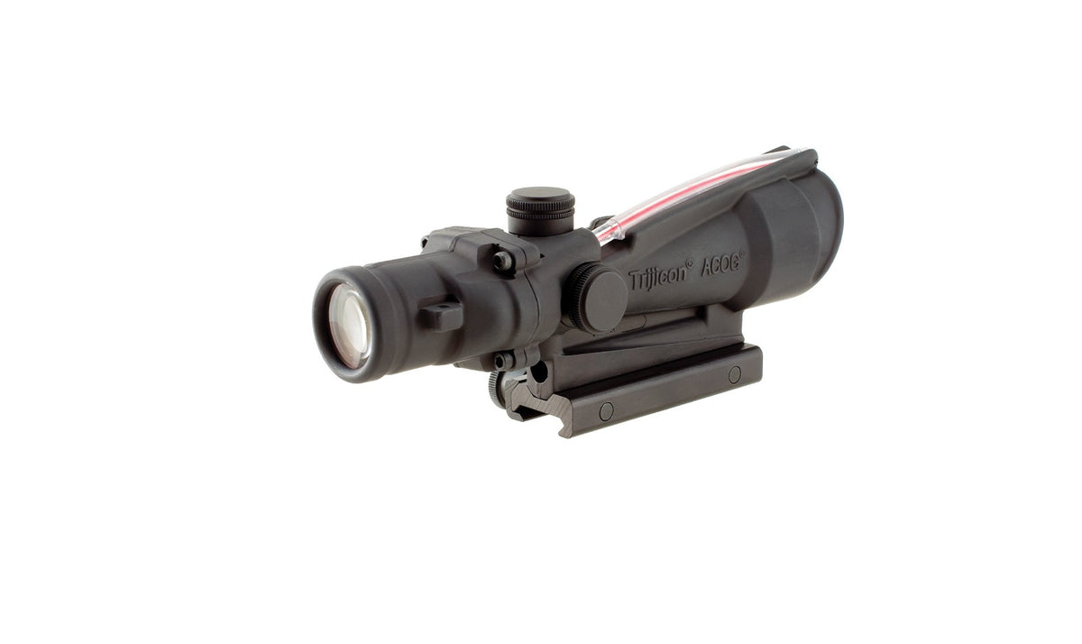 Trijicon ACOG TA11F 3,5x35 mm prismasikte med rött chevronriktmedel och TA51-montage – bild 5