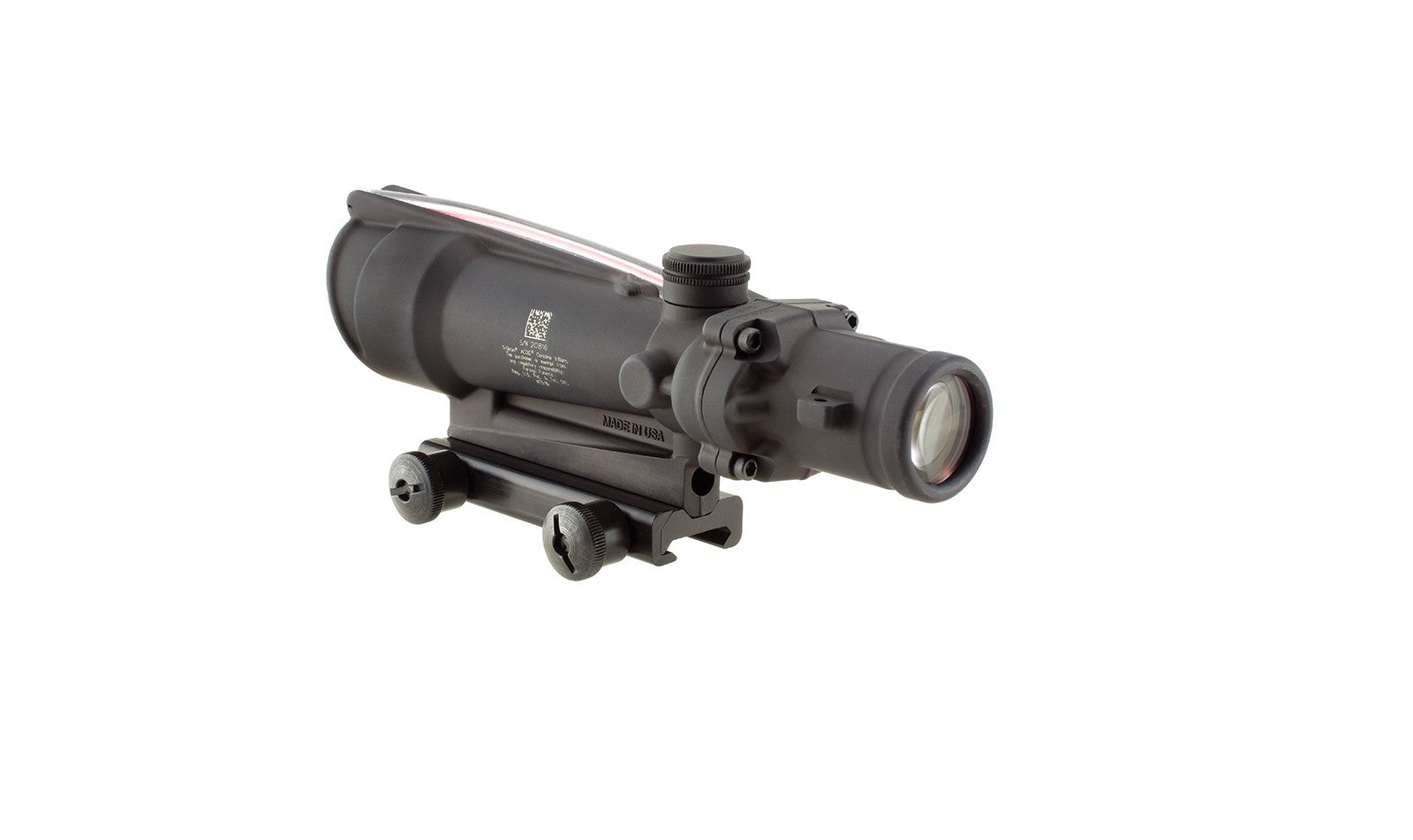 Trijicon ACOG TA11F 3,5x35 mm prismasikte med rött chevronriktmedel och TA51-montage – bild 3