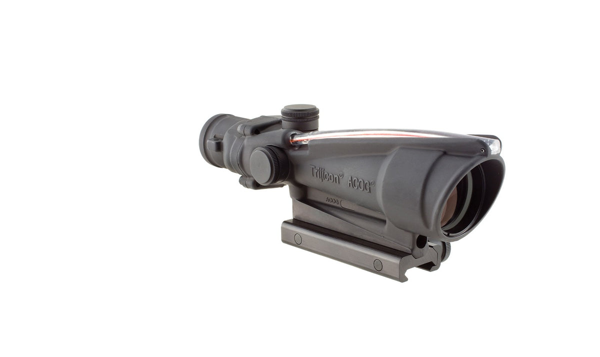 Trijicon ACOG TA11F 3,5x35 mm prismasikte med rött chevronriktmedel och TA51-montage – bild 7