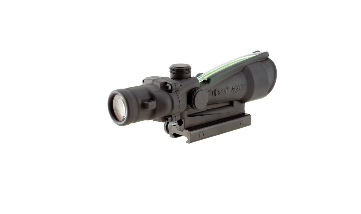 Trijicon ACOG TA11 3,5x35 mm med grönt horseshoe-riktmedel och TA51-montage – bild 5