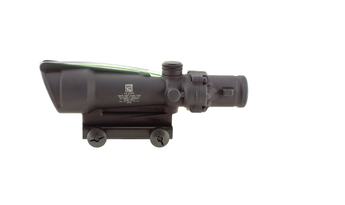 Trijicon ACOG TA11 3,5x35 mm med grönt horseshoe-riktmedel och TA51-montage – bild 2