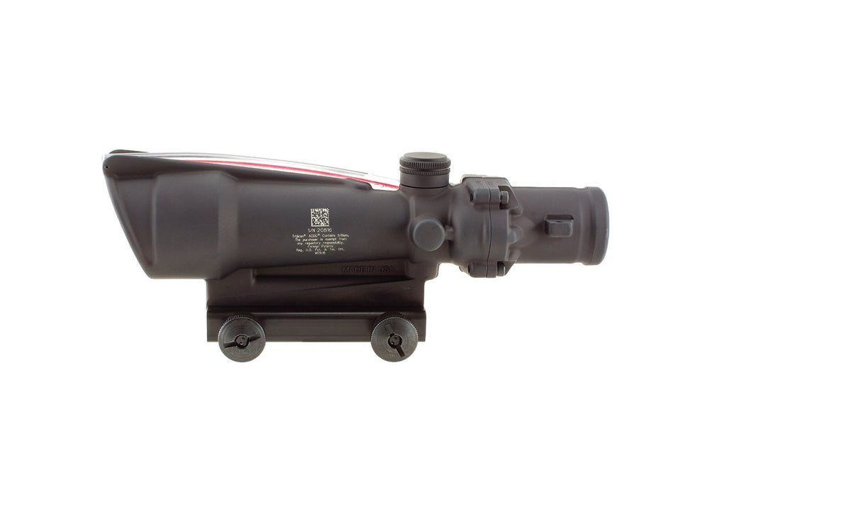 Trijicon ACOG TA11H-308 3,5x35 med rött horseshoe-riktmedel och TA51-montage – bild 2