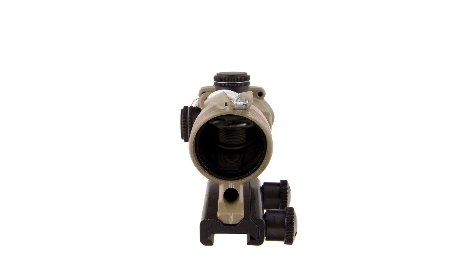 Trijicon ACOG TA31 4x32 med grönt hårkors, FDE-finish och TA51-montage – bild 8