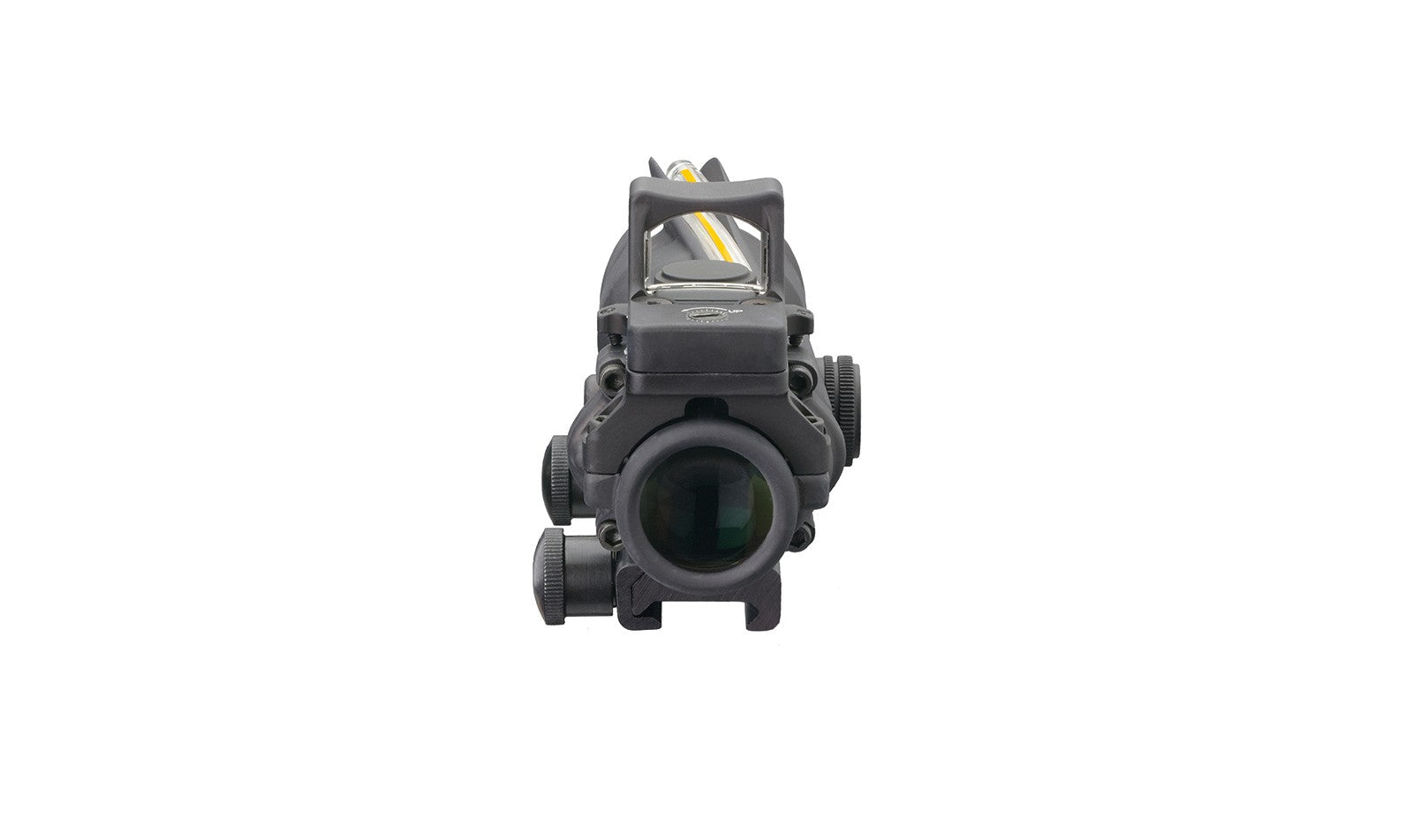Trijicon ACOG TA31 4x32 med amber hårkors och monterad RMR Type 2 – bild 4