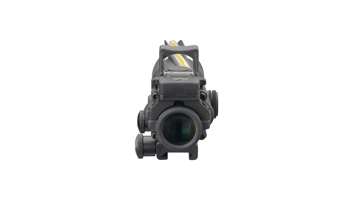 Trijicon ACOG TA31 4x32 med amber hårkors och monterad RMR Type 2 – bild 4