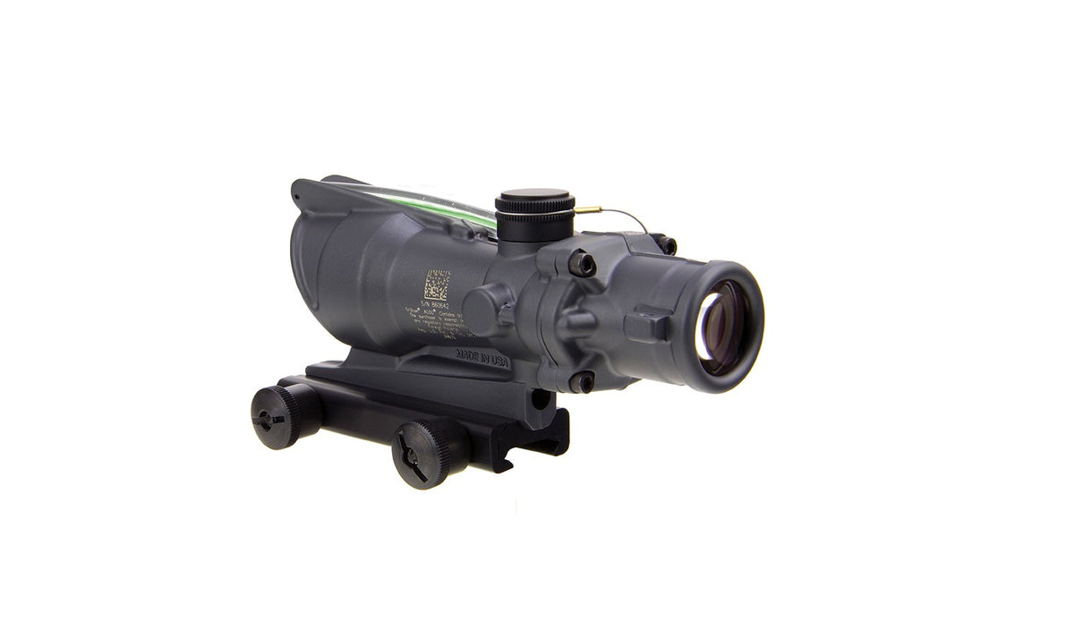 Trijicon ACOG TA31 4x32 i Sniper Gray med grönt horseshoe/dot-riktmedel och TA51-montage – bild 3
