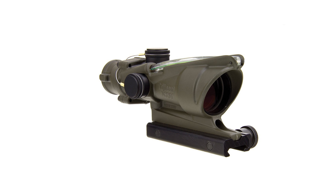 Trijicon ACOG TA31 4x32 med grönt Horseshoe/Dot-riktmedel och TA51-montage – bild 7