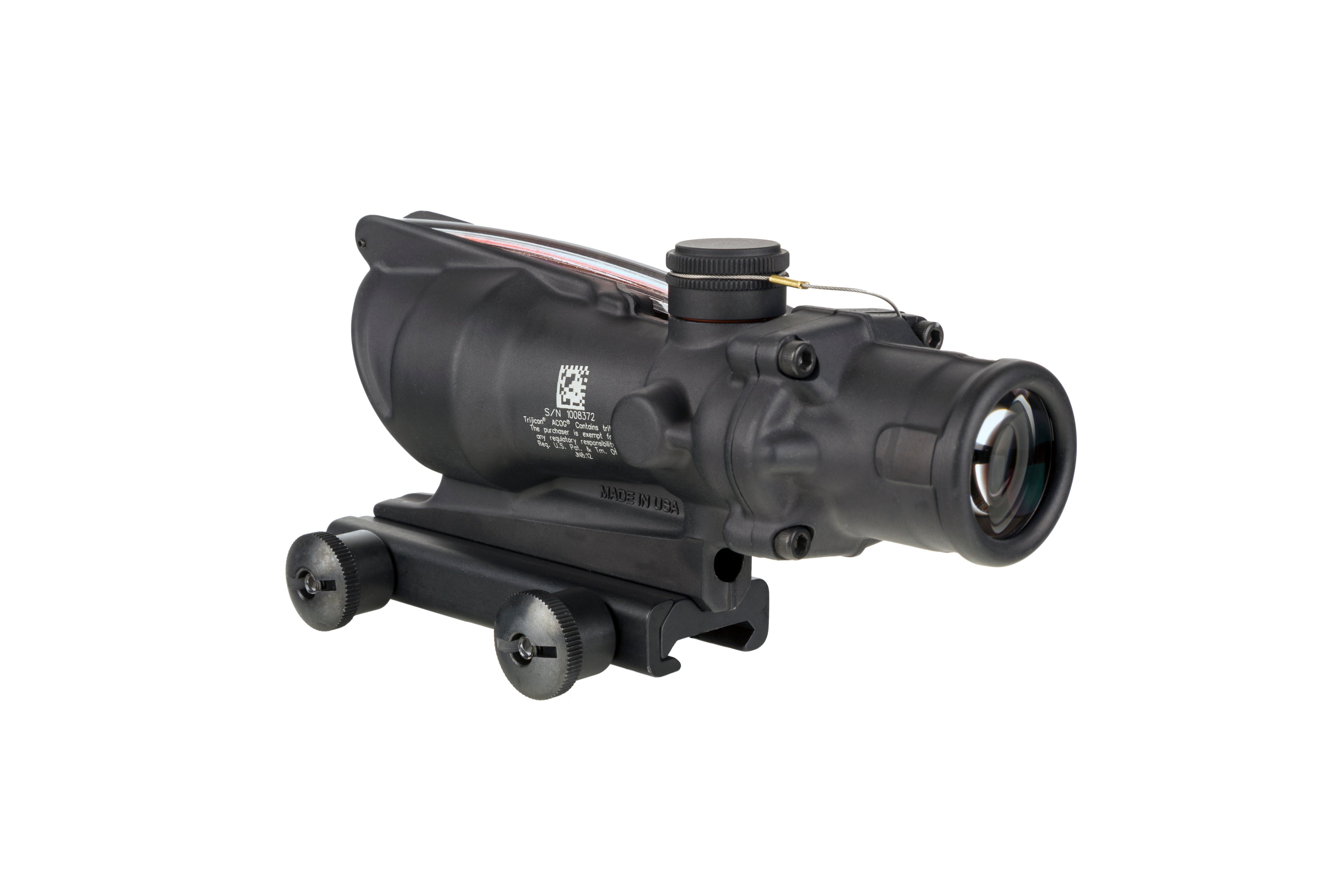Trijicon ACOG TA31USN-M855 4x32 med rött Horseshoe Dot-riktmedel och LT799-montage – bild 3