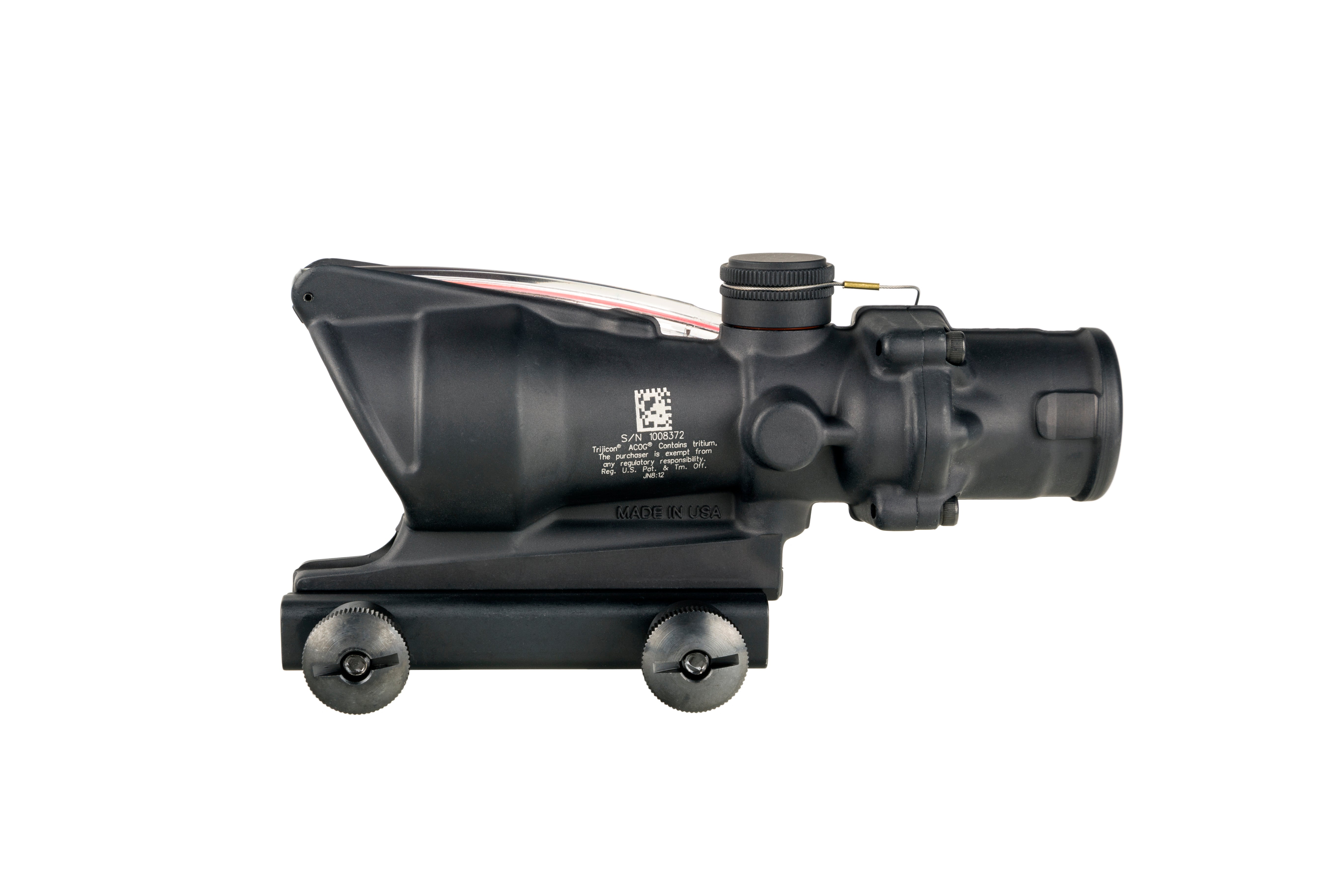Trijicon ACOG TA31USN-M855 4x32 med rött Horseshoe Dot-riktmedel och LT799-montage – bild 2