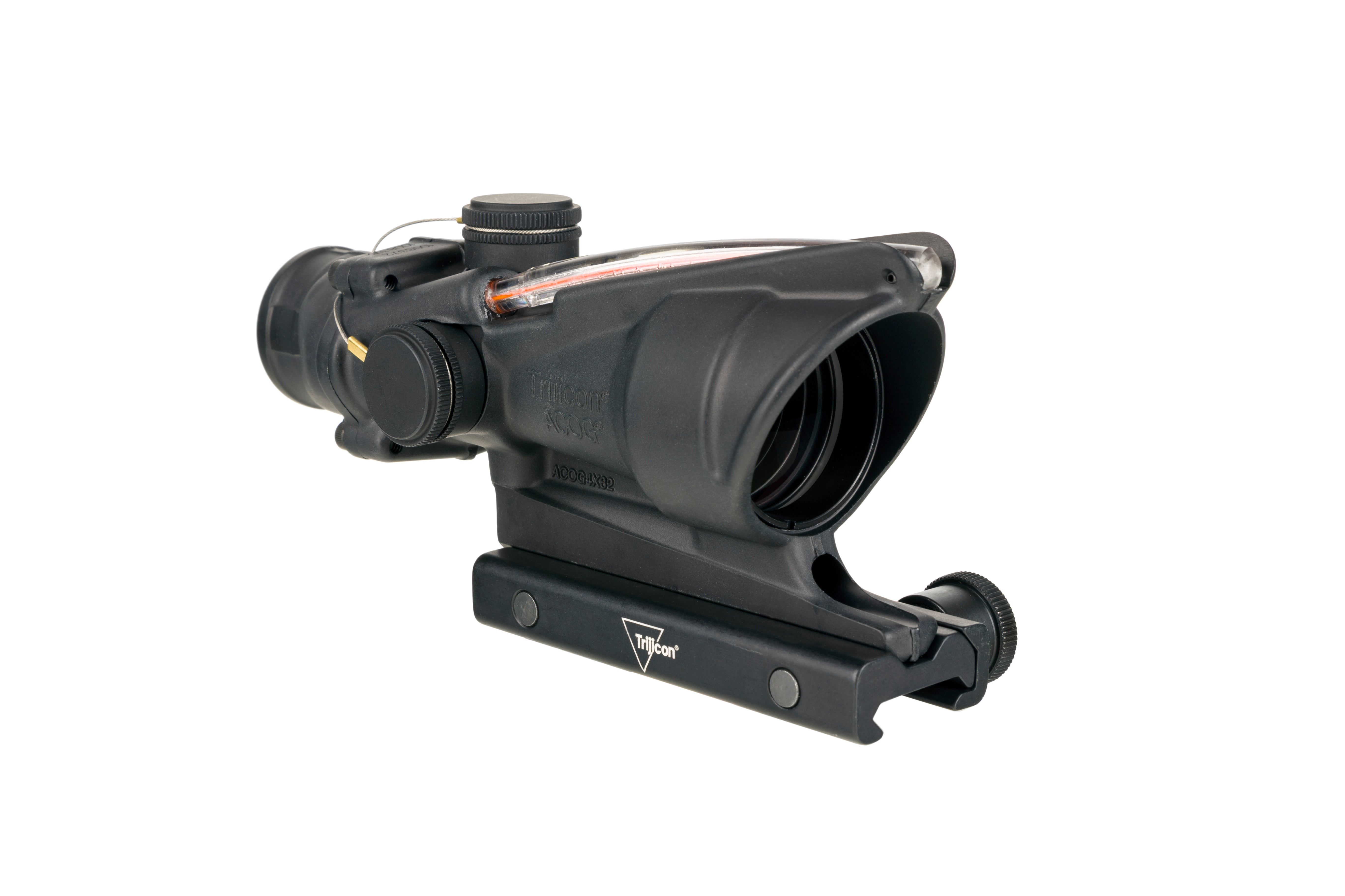 Trijicon ACOG TA31USN-M855 4x32 med rött Horseshoe Dot-riktmedel och LT799-montage – bild 6