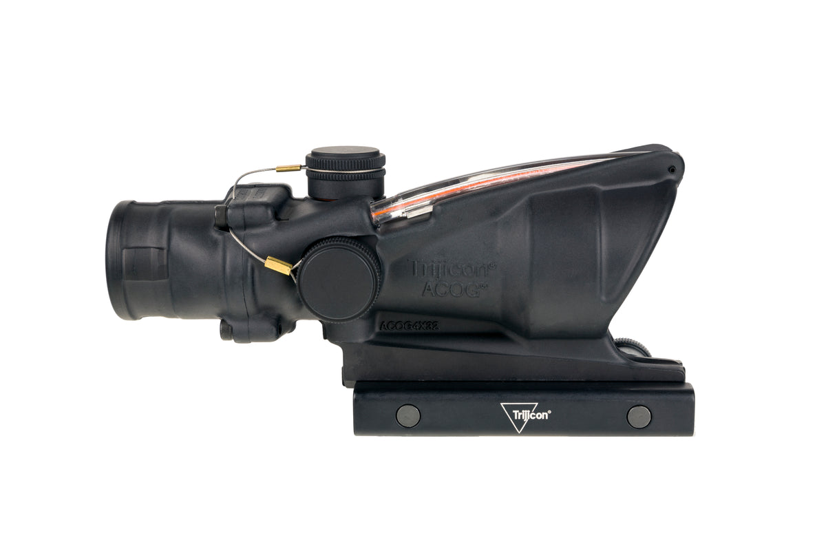 Trijicon ACOG TA31USN-M855 4x32 med rött Horseshoe Dot-riktmedel och LT799-montage – bild 5