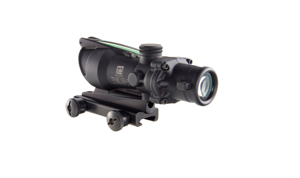 Trijicon ACOG TA31 4x32 med grönt Horseshoe/Dot-riktmedel och TA51-montage – bild 3