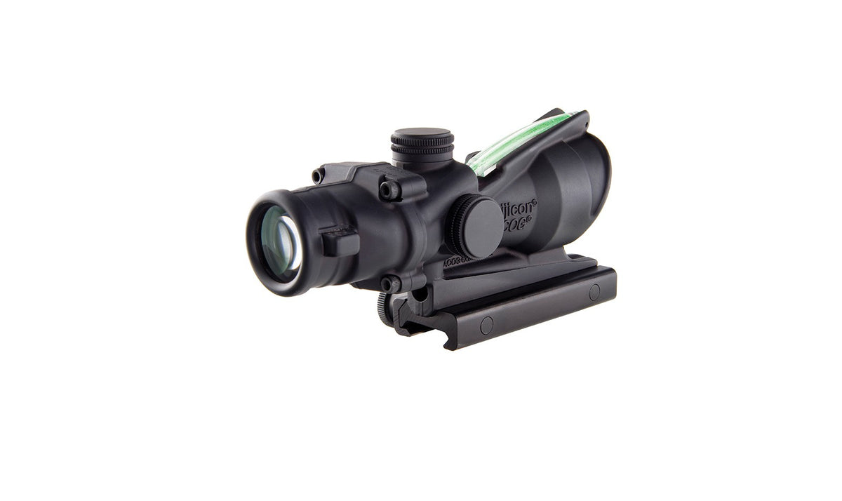 Trijicon ACOG TA31 4x32 med grönt Horseshoe/Dot-riktmedel och TA51-montage – bild 5