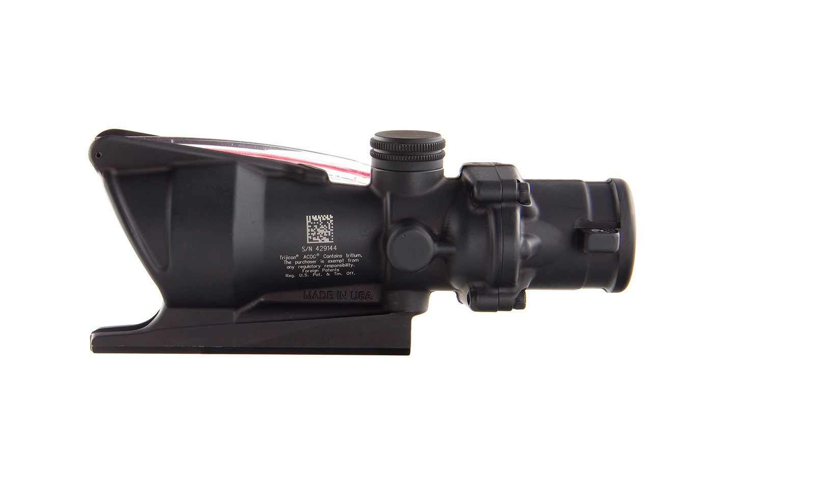 Trijicon ACOG TA31A 4x32 prismasikte med röd triangel och bärhandtagsmontage – bild 2