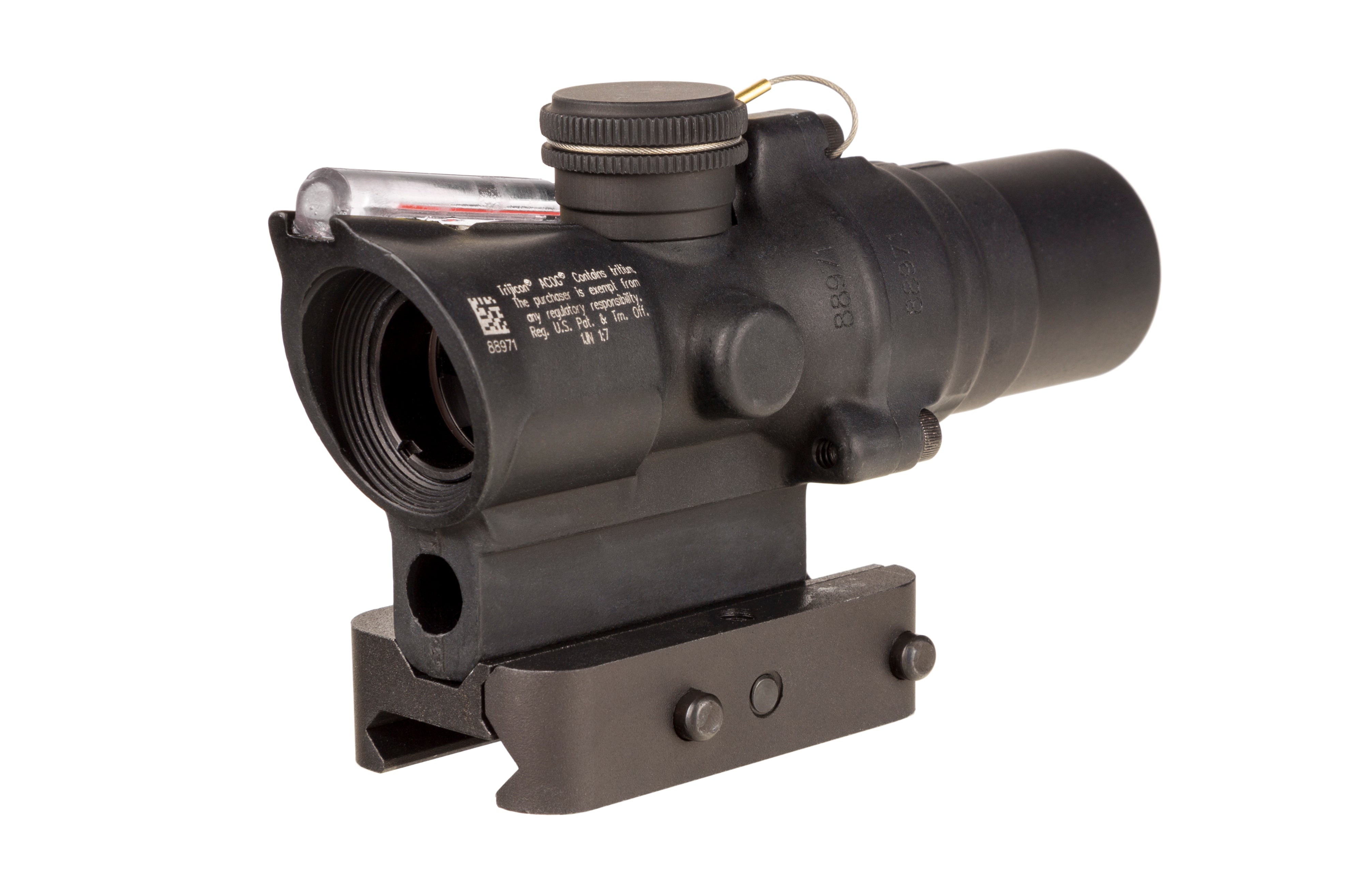 Trijicon ACOG TA44 1,5x16 med RTR 9 mm PCC-riktmedel och Q-LOC-montage
