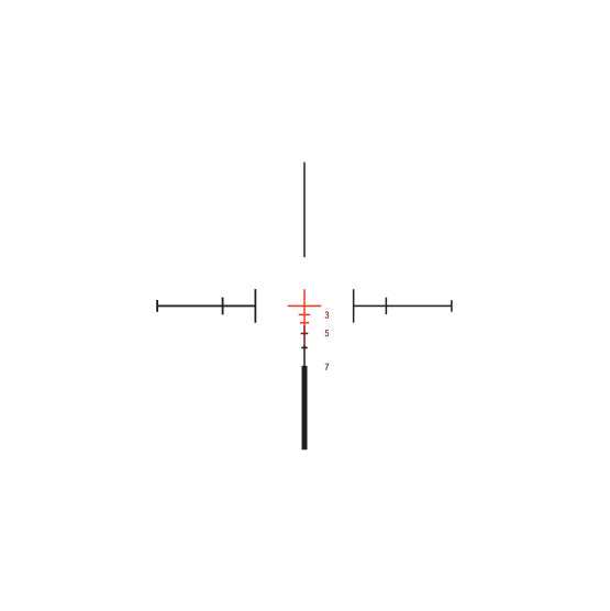 Trijicon ACOG TA50 3x24 mm med rött korsriktmedel och Q-LOC-fäste – bild 2