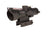 Trijicon ACOG TA50 3x24 med rött Horseshoe/Dot-riktmedel och Q-LOC-montage