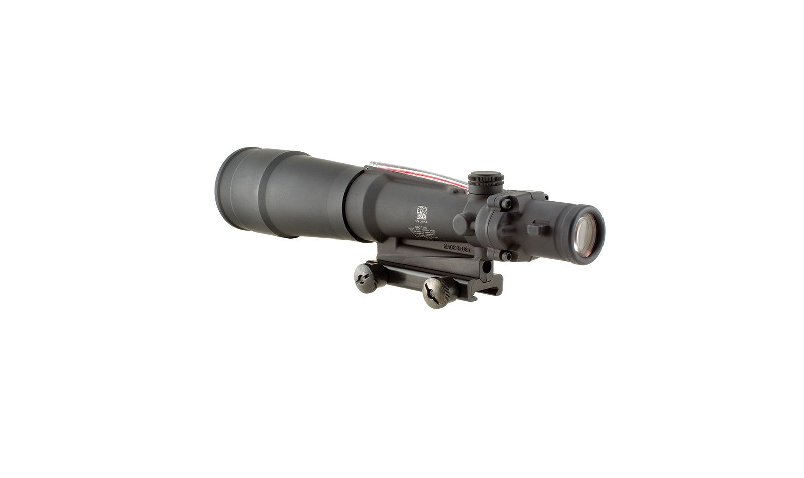 Trijicon ACOG TA55 5,5x50 mm med rött chevronriktmedel och TA51-montage – bild 3