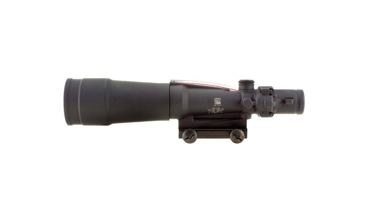 Trijicon ACOG TA55 5,5x50 mm med rött chevronriktmedel och TA51-montage – bild 2