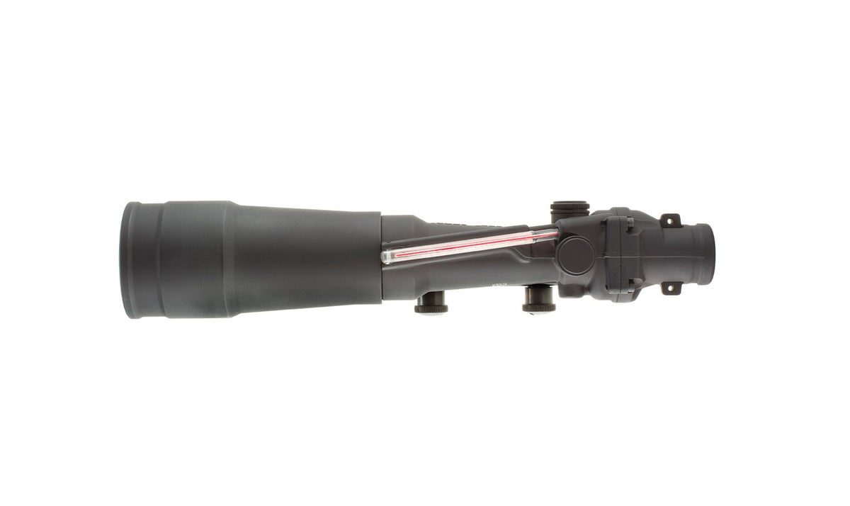 Trijicon ACOG TA55 5,5x50 mm med rött chevronriktmedel och TA51-montage – bild 8