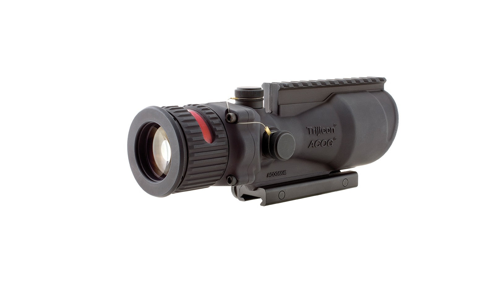 Trijicon ACOG 6x48 med röd chevron och TA75-montage – bild 5