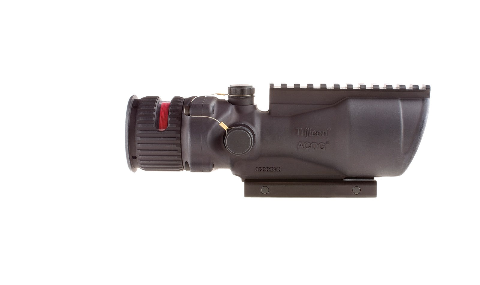 Trijicon ACOG 6x48 med röd chevron och TA75-montage – bild 6