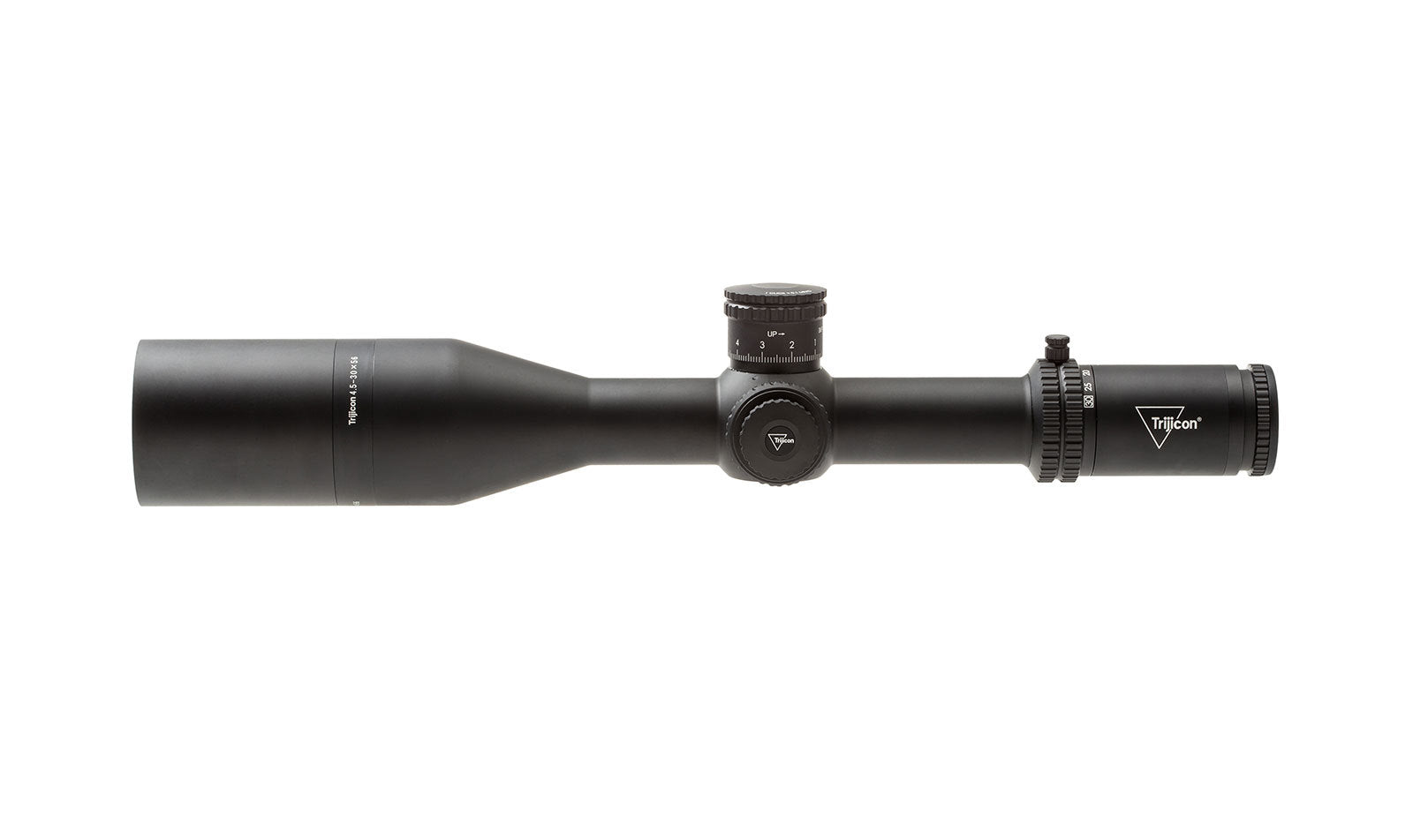 Trijicon Tenmile 4,5–30x56 FFP kikarsikte med röd/grön MOA Precision Tree och matt svart finish – bild 2