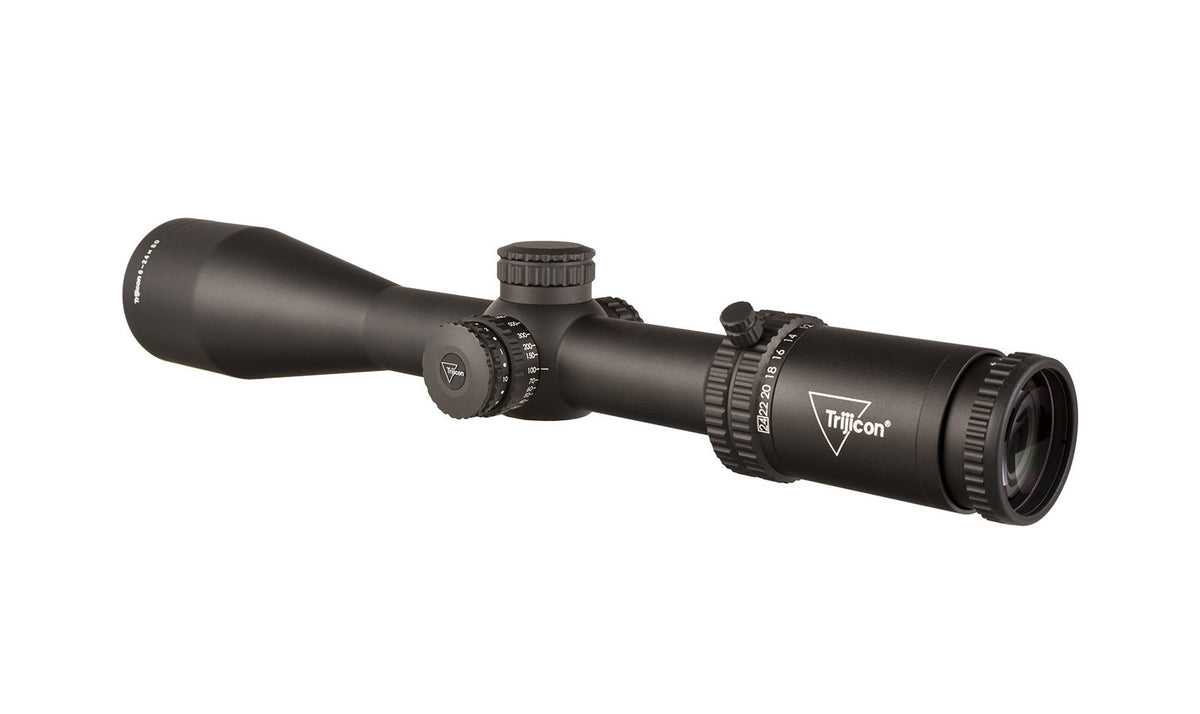 Trijicon Tenmile 6-24x50 kikarsikte med rött belyst PowerDot MRAD-riktmedel – bild 3