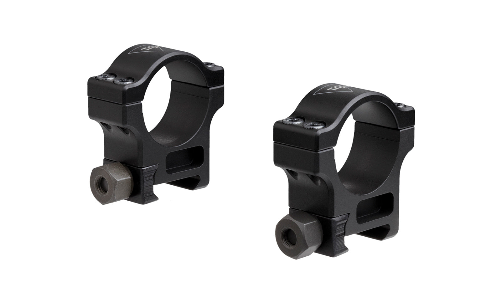 Trijicon mellanprofilringar i aluminium för 30 mm kikarsiktestub