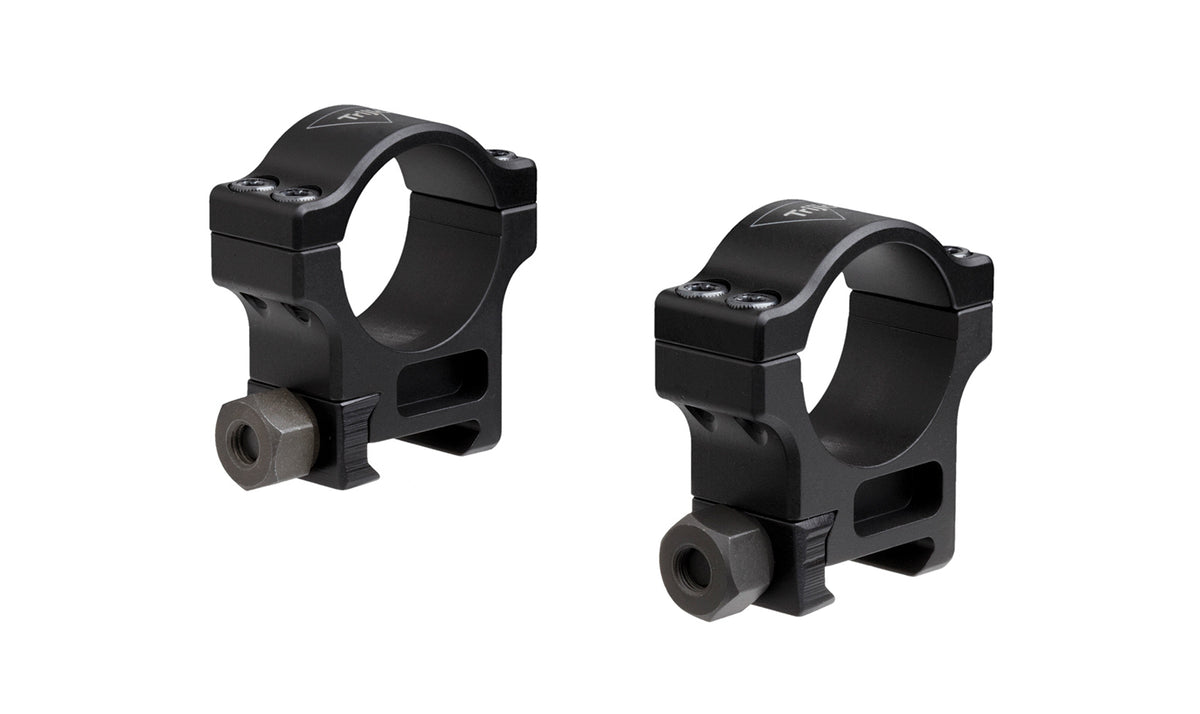 Trijicon mellanprofilringar i aluminium för 30 mm kikarsiktestub