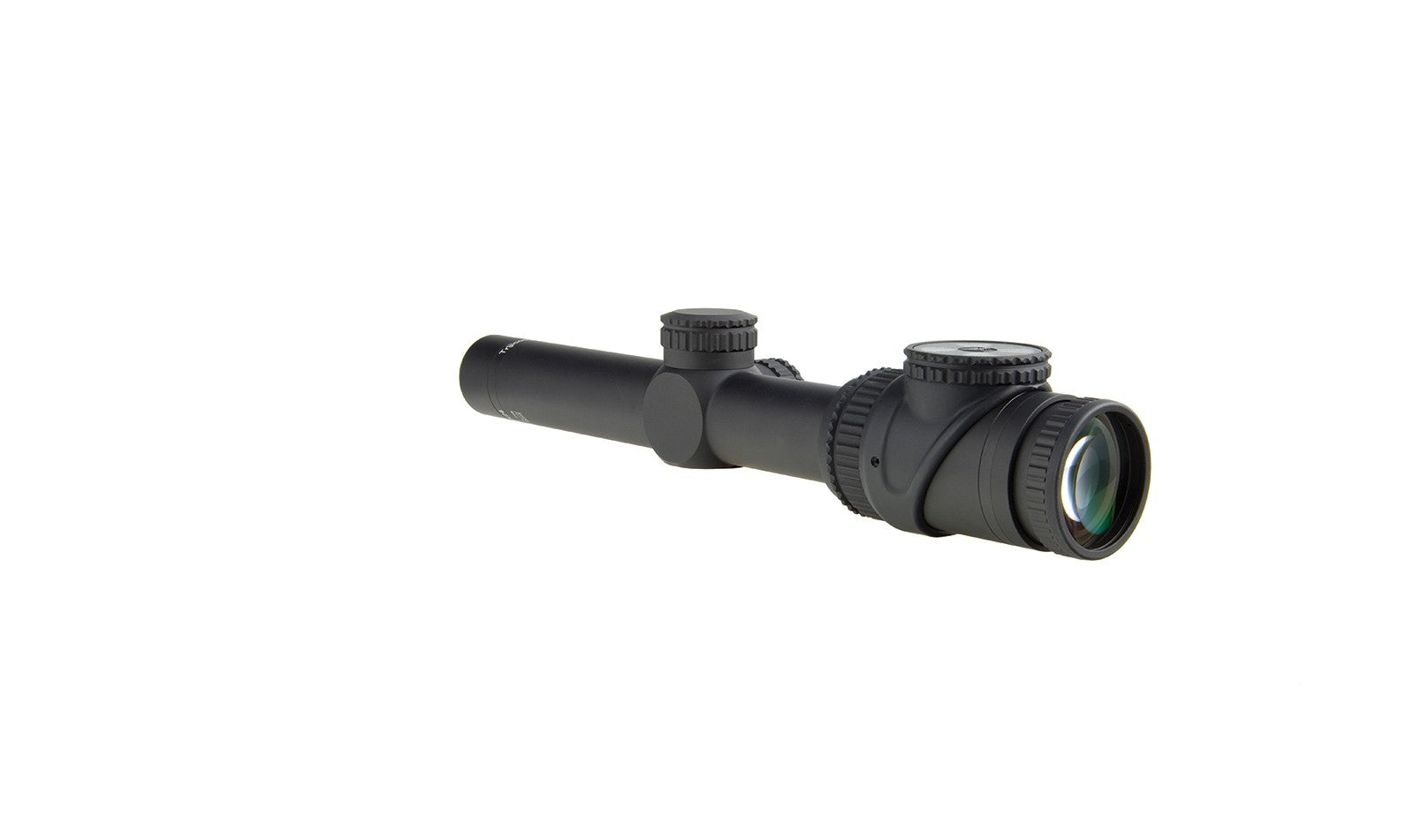 Trijicon AccuPoint 1-6x24 kikarsikte med amber Triangle Post-riktmedel och matt svart finish – bild 3