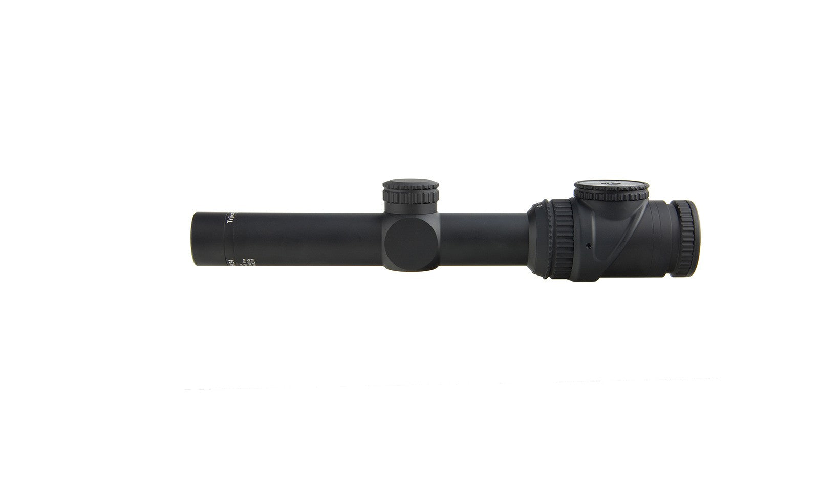Trijicon AccuPoint 1-6x24 kikarsikte med amber Triangle Post-riktmedel och matt svart finish – bild 2