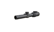 Trijicon AccuPoint 1-6x24 kikarsikte med amber Triangle Post-riktmedel och matt svart finish