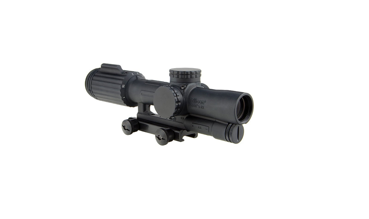 Trijicon VCOG 1-6x24 med rött belyst riktmedel och TA51-montage – bild 7