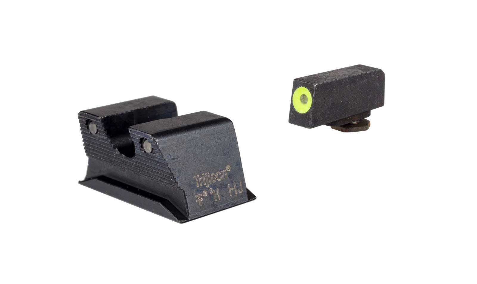 Trijicon HD nattsikten för Walther med gul frontkontur och grön tritiumbelysning
