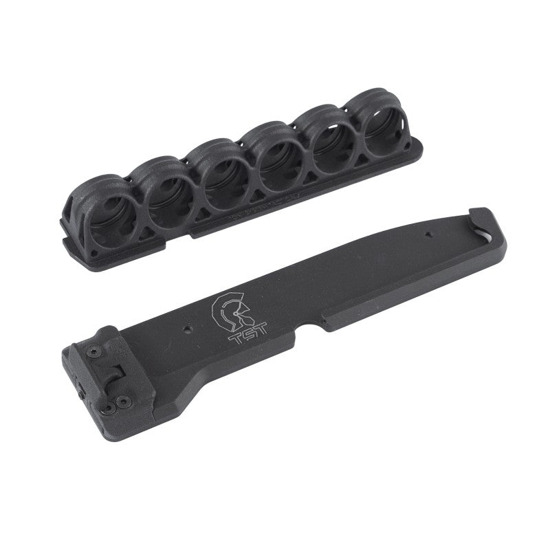Toni System - Aluminum Side Saddle, 6-Round, 12 Gauge, for Benelli M3 Gen.2