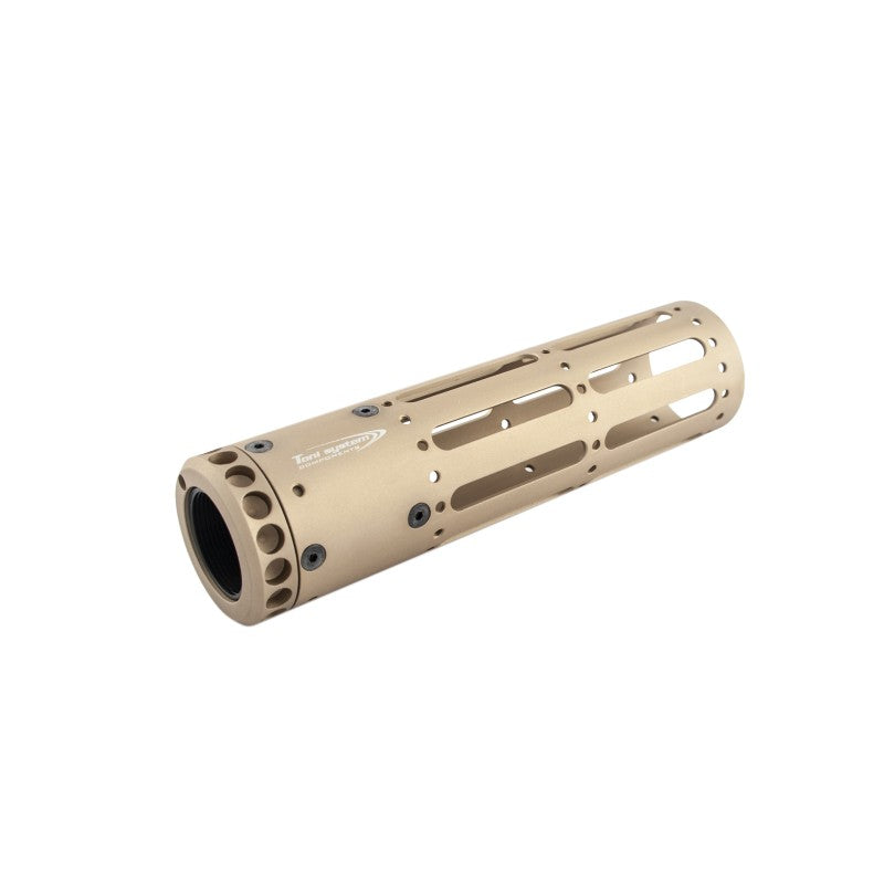 Toni System - AR-15 Handguard Tube, 2 Slots, 190 mm