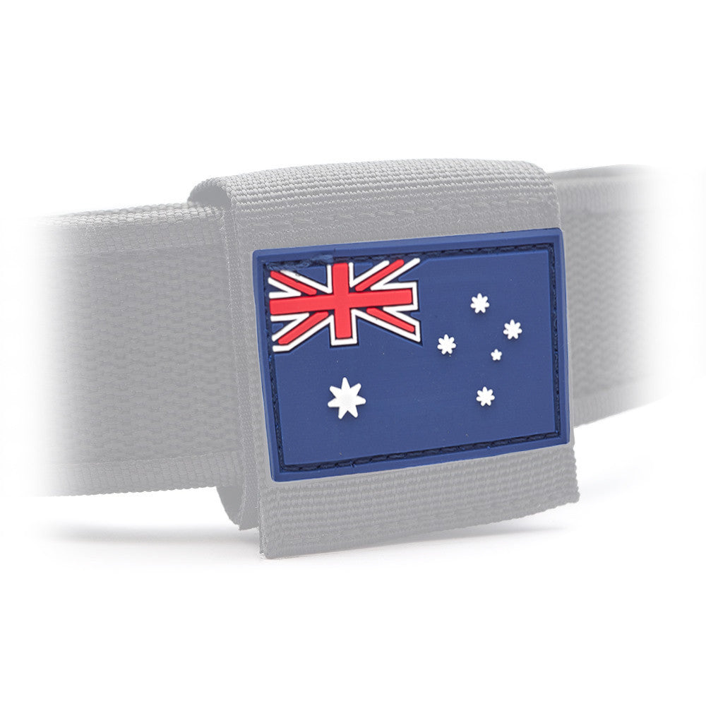 Eemann Tech - Australia Flag PVC Patch 3x5cm with Hook and Loop Fastener