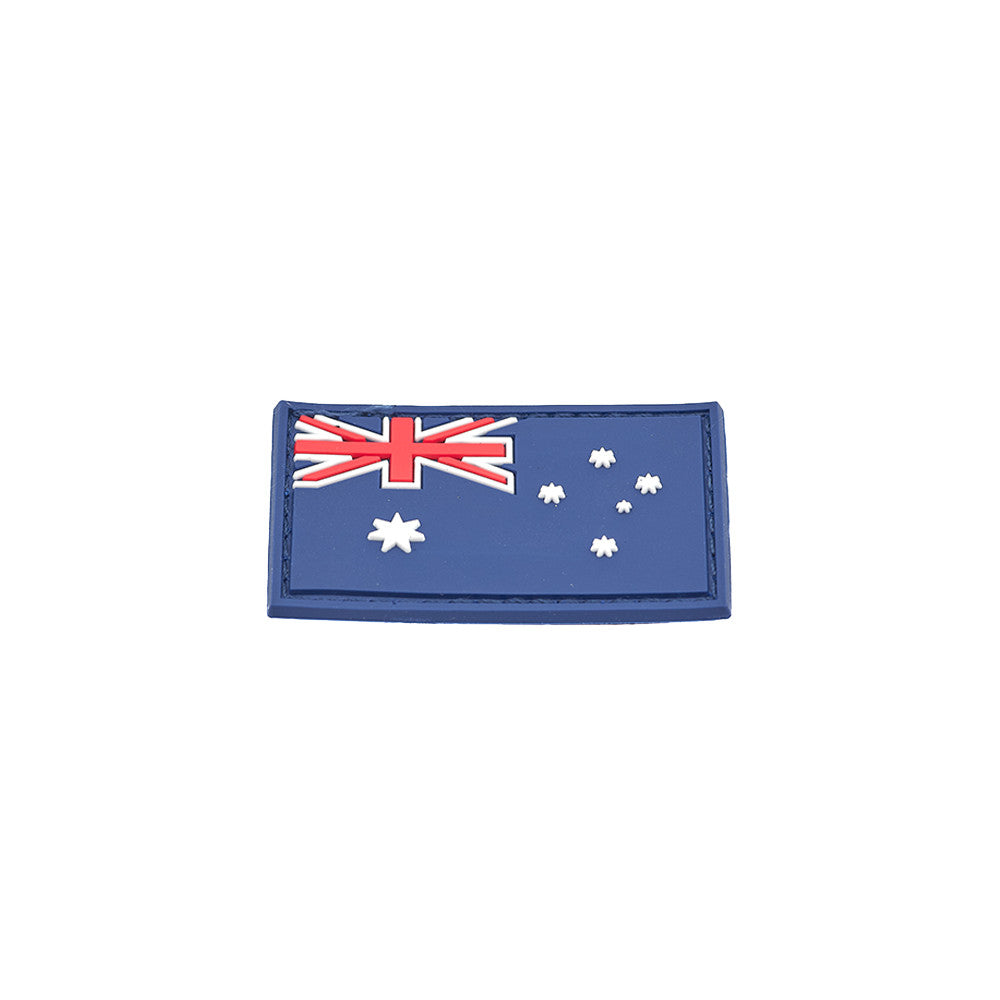 Eemann Tech - Australia Flag PVC Patch 3x5cm with Hook and Loop Fastener