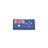 Eemann Tech - Australia Flag PVC Patch 3x5cm with Hook and Loop Fastener